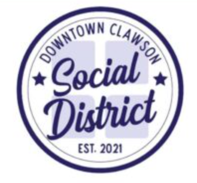 Downtown Clawson Social District logo