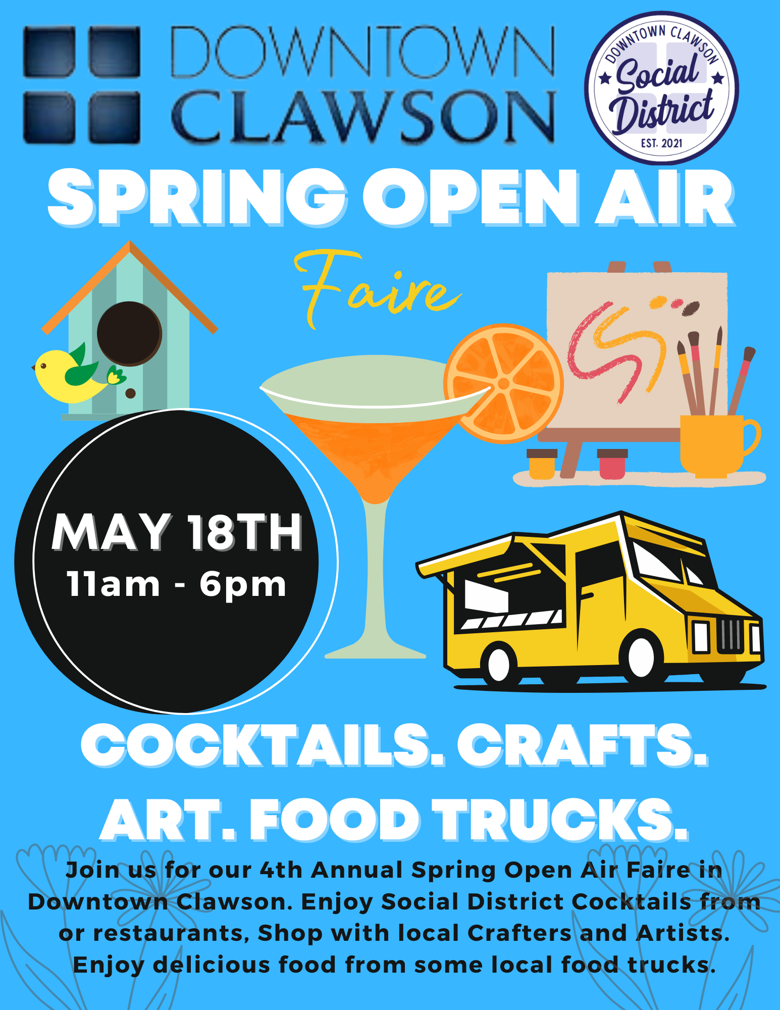 Spring Open Air Faire Downtown Clawson